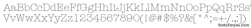 Шрифт AmericantypewriterstdLight – типографские шрифты