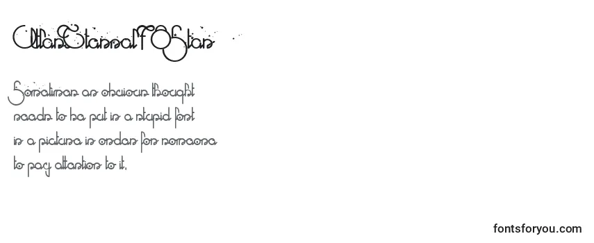 AtlasEternal78Star Font