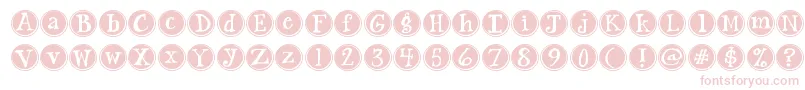 Jandasiestasunrise Font – Pink Fonts on White Background
