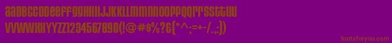 More about HousegothicBoldaltcaps Font HousegothicBoldaltcaps Font – Brown Fonts on Purple Background