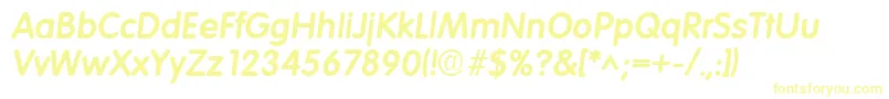 VolkswagenhBoldItalic Font – Yellow Fonts