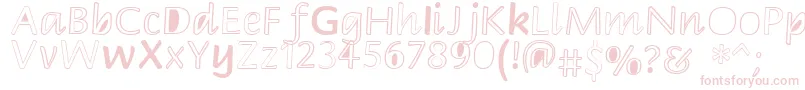 Peekaboo2 Font – Pink Fonts