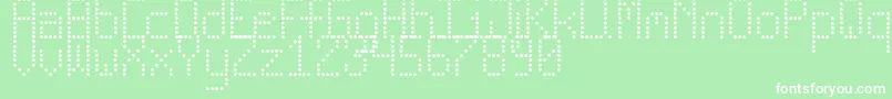 More about NewLedBoardTfb Font NewLedBoardTfb Font – White Fonts on Green Background
