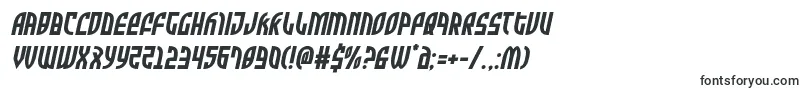Шрифт Zoneridersemital – многолинейные шрифты