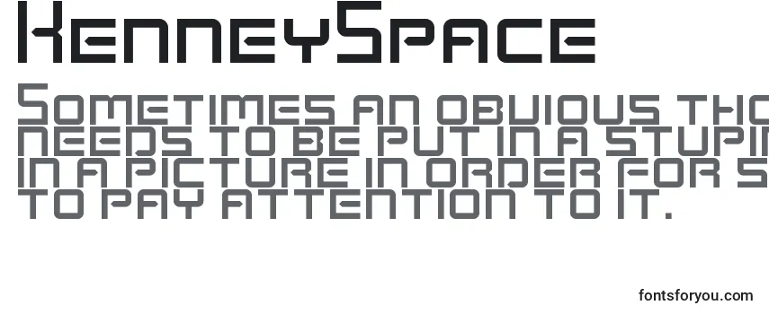 KenneySpace Font