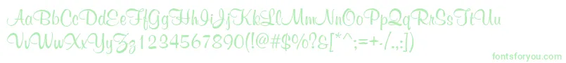 WeddingInvitation2 Font – Green Fonts
