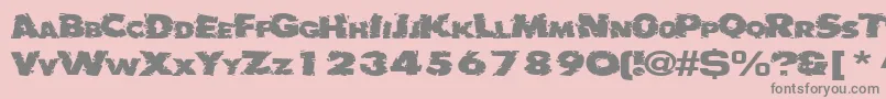 Más sobre la fuente Badlychipped66RegularTtext fuente Badlychipped66RegularTtext – Fuentes Grises Sobre Fondo Rosa