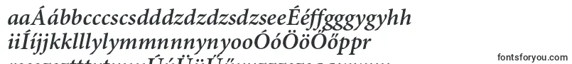 MinionproSemiboldit-Schriftart – ungarische Schriften