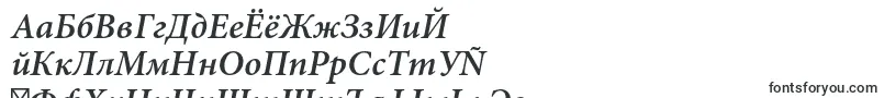 MinionproSemiboldit Font – Russian Fonts