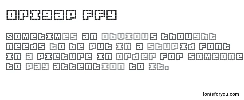 Обзор шрифта Origap ffy