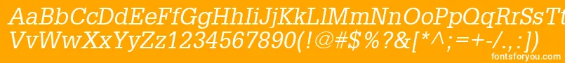 More about InstallationSsiItalic Font InstallationSsiItalic Font – White Fonts on Orange Background