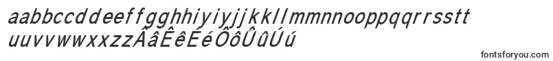 Police CoronaItalic – polices frisonnes