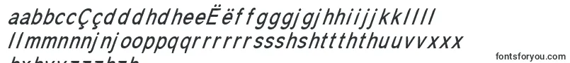 Шрифт CoronaItalic – ньянджа шрифты