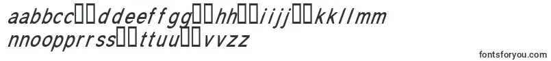 Шрифт CoronaItalic – эсперанто шрифты