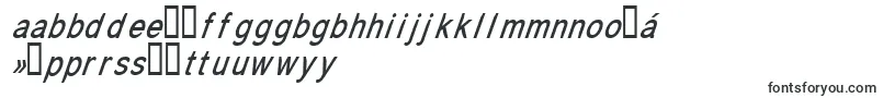 Czcionka CoronaItalic – czcionki joruba