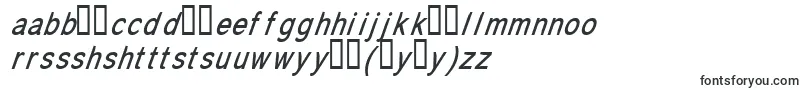CoronaItalic-fontti – hausan fontit