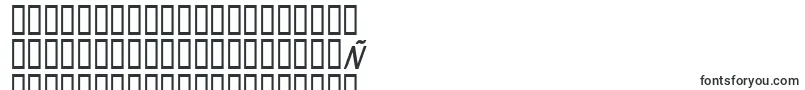 CoronaItalic-Schriftart – mongolische Schriften
