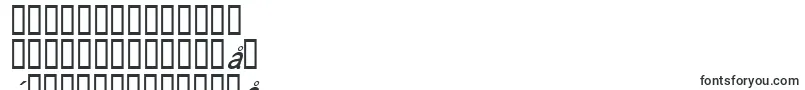 フォントCoronaItalic – 中国の文字（簡体字）