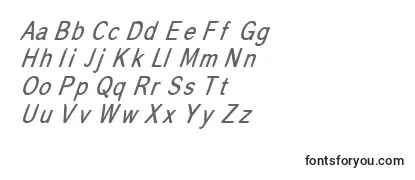 CoronaItalic Font