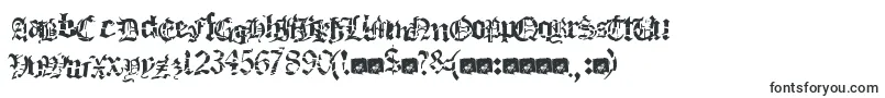 Deathfuckingmetal-fontti – Alkavat D:lla olevat fontit