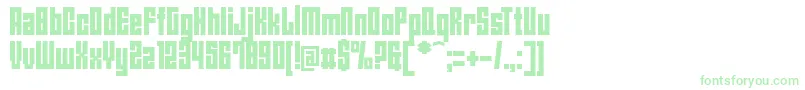 AngiesNewHouse-Schriftart – Grüne Schriften auf weißem Hintergrund