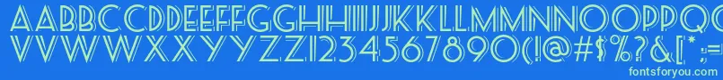 More about Seasideresortnf Font Seasideresortnf Font – Green Fonts on Blue Background
