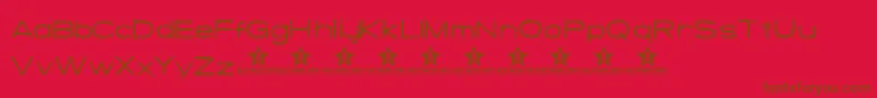 More about Savet Font Savet Font – Brown Fonts on Red Background