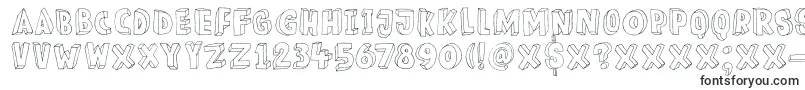 DkMeshuggeneh-fontti – Alkavat D:lla olevat fontit