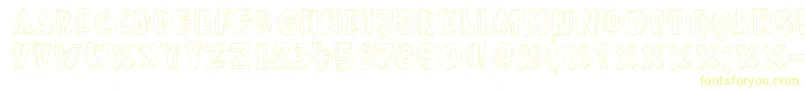 DkMeshuggeneh Font – Yellow Fonts