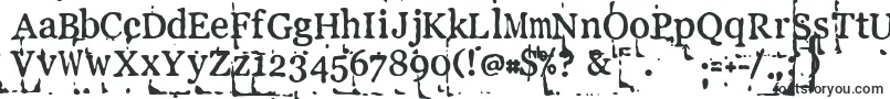 Шрифт Llpebl – шрифты для VK