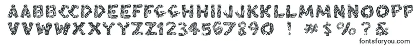 Blacksplinters-fontti – Afrikkalaiset fontit