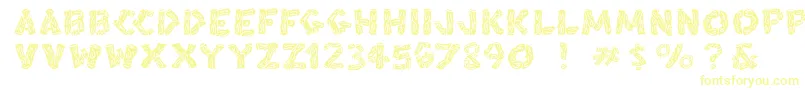 Blacksplinters Font – Yellow Fonts