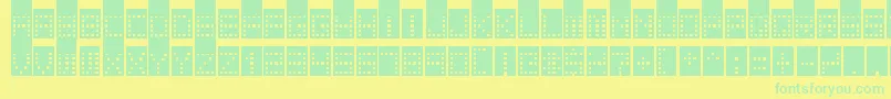 More about TowerBlock Font TowerBlock Font – Green Fonts on Yellow Background