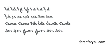 Шрифт AymShurooq14
