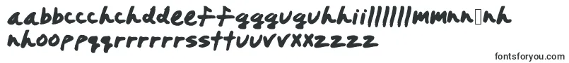 Шрифт Prestonswriting – галисийские шрифты