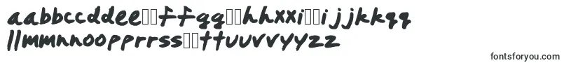 Prestonswriting-fontti – azerbaidžanilaiset fontit