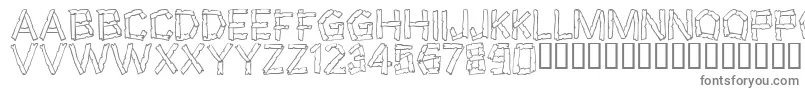 Wreckage Font – Gray Fonts