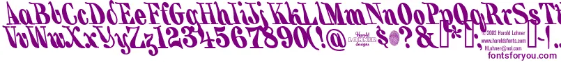 BackhandBrush Font – Purple Fonts