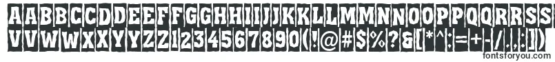 Шрифт Assua11 – формы шрифтов