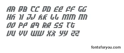 Review of the Zoneriderxtraexpandital Font