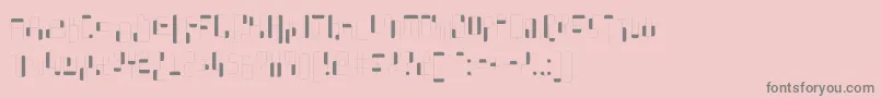 Whatasn Font – Gray Fonts on Pink Background