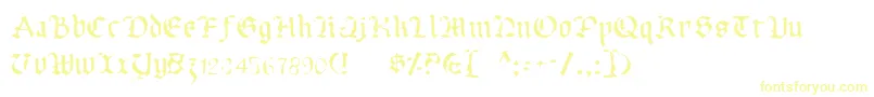 UberhГ¶lmeLight Font – Yellow Fonts