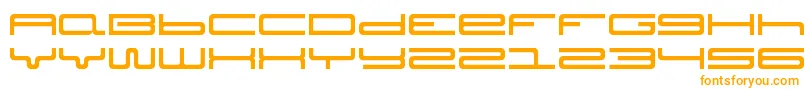 Septober Font – Orange Fonts on White Background
