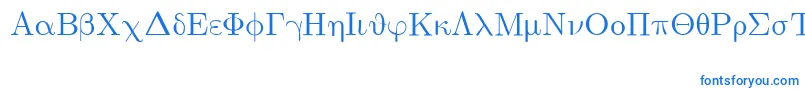 fuente EuclidSymbol – Fuentes Azules