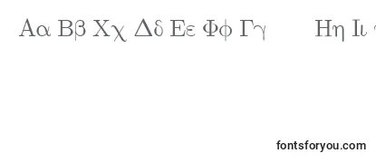 Обзор шрифта EuclidSymbol