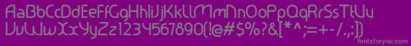 Saiba mais sobre a fonte Ralev001 Fonte Ralev001 – fontes cinzas em um fundo violeta