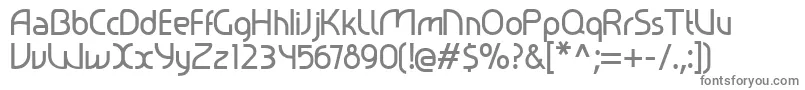 フォントRalev001 – 灰色のフォント