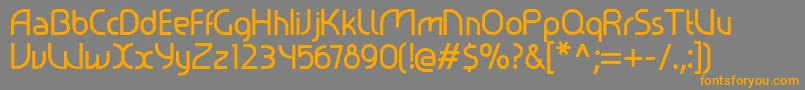 Подробнее о шрифте Ralev001 Шрифт Ralev001 – оранжевые шрифты на сером фоне