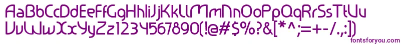 Ralev001-Schriftart – Violette Schriften