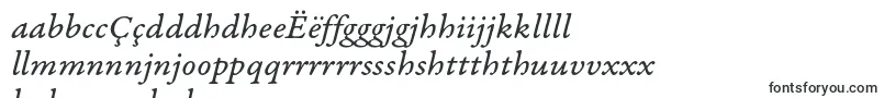 GaramondpremrproItcapt-Schriftart – nyanja Schriften